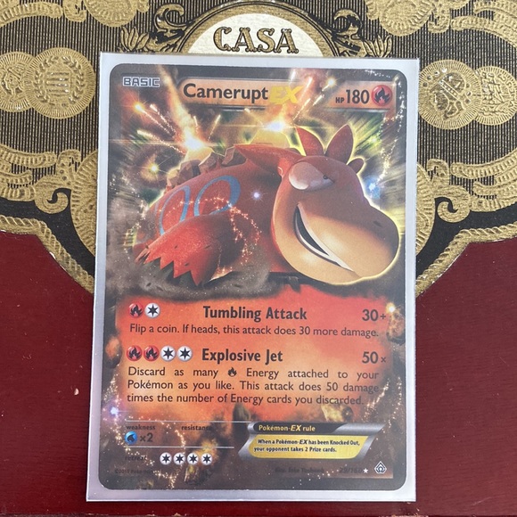 Camerupt EX and mega Camerupt EX - Picture 2 of 3